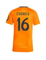 Real Madrid Endrick #16 Venkovní Dres pro Dámské 2024-25 Krátký Rukáv